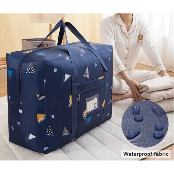 Triangle Pattern Foldable Travel Bag - Picture 5 of 5